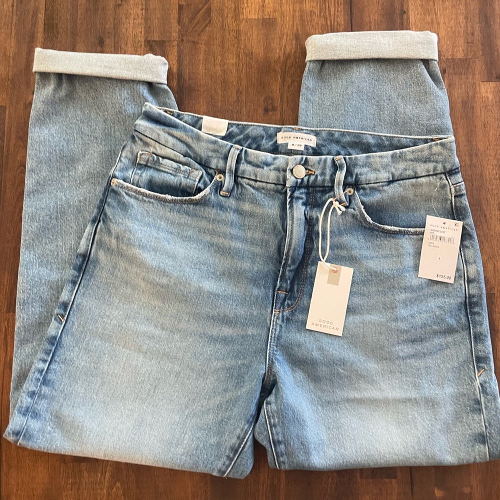 NWT Good American “The Weekender” Jeans